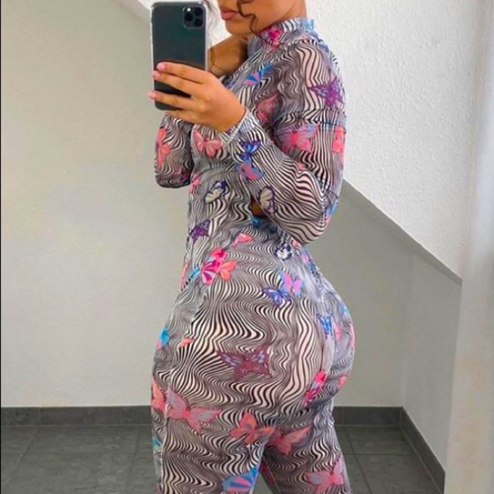 Butterfly jumpsuit
